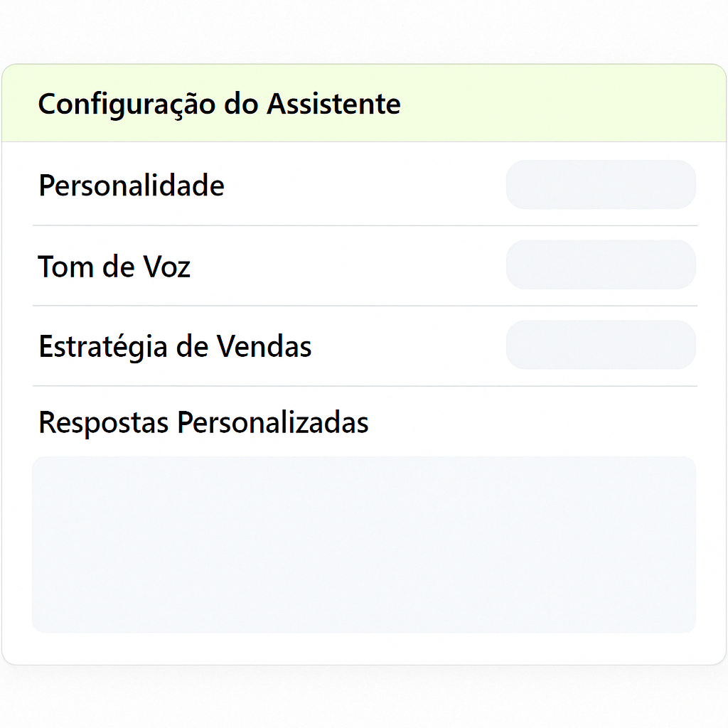 Passo 2: Configure seu Assistente